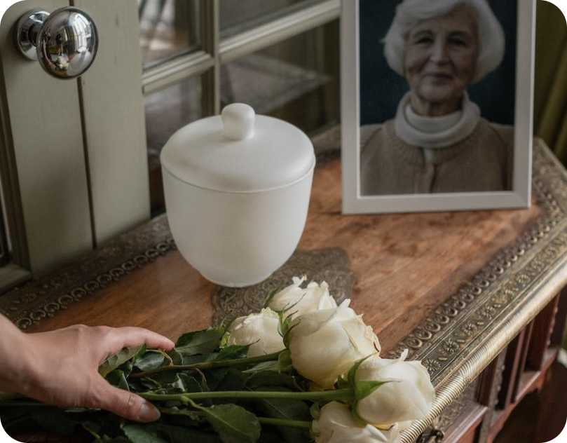 Cremation is the mechanical process that reduces human remains to ashes or “cremains”.
